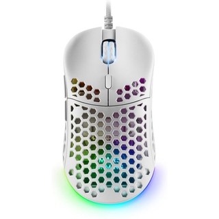 Mars Gaming MM55W Souris Gaming RVB 12800 DPI Blanc