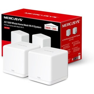 Mercusys Halo H30G (Pack 2) Système Wi-Fi Gigabit Double Bande AC1300 Mesh