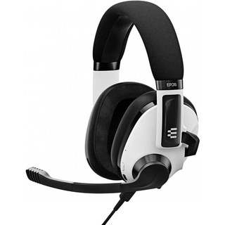 Epos H3 Casque de jeu hybride sans fil avec acoustique fermée Blanc
