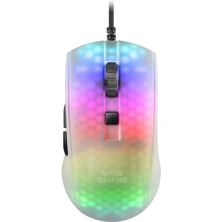 Mars Gaming MMRW Gaming Mouse RGB Chroma 12800 DPI Blanc