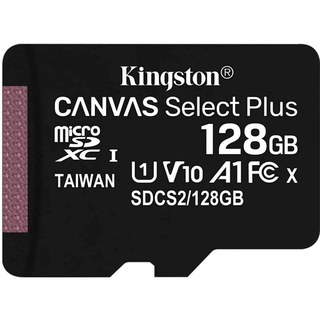 Kingston Technology Canvas Select Plus 128 Go MicroSDXC UHS-I Classe 10
