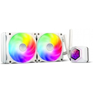 Kit de refroidissement liquide blanc Silverstone PF240W-ARGB V2