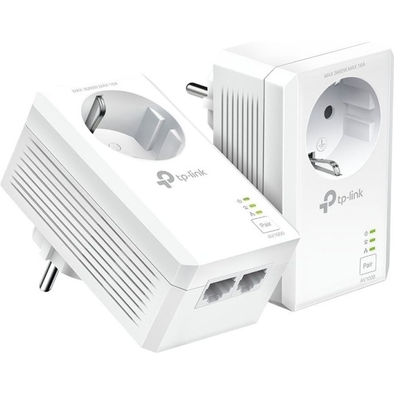 TP-Link TL-PA7027P KIT PLC Powerline AV1000 Réseau électrique Gigabit avec 2 ports Gigabit