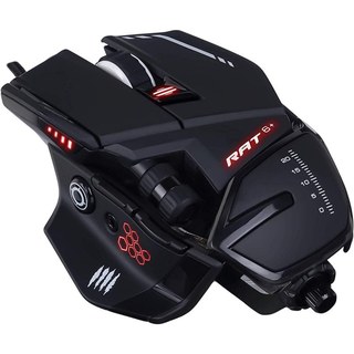 mad-catz Mad Catz R.A.T. 6+ Souris de jeu 12 000 DPI RVB Noir