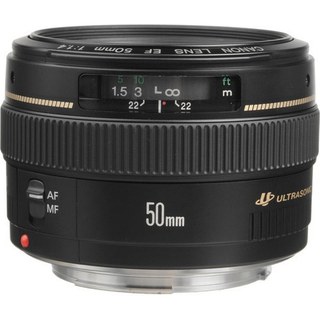 Canon EF 50 mm f/1.4 USM Objetivo