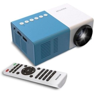 Projecteur Prixton Cinema Mini QVGA 15 Lumens 60" LED LCD Portable Bleu