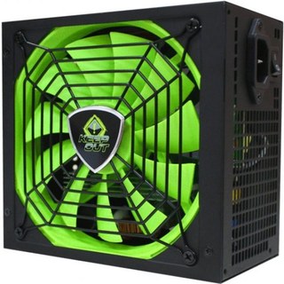 keep-out KeepOut FX800B unité d'alimentation d'énergie 800 W 20+4 pin ATX ATX Noir, Vert