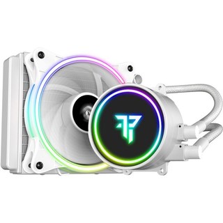 Tempest Gaming Liquid Cooler 120 Kit de refroidissement liquide RVB Blanc
