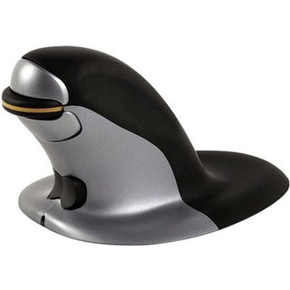 Fellowes Souris verticale ambidextre Penguin – Sans fil