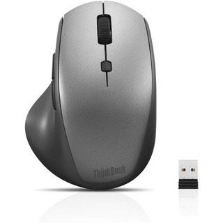 Souris optique sans fil Lenovo ThinkBook 2400 DPI gris