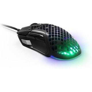 Souris Steelseries Aerox 5 Filaire USB 18000DPI Noir RGB Ultra-légère 9 Boutons