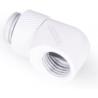 Réfrigération Liquide Alphacool L-Conector Rotatif G1/4 Blanc