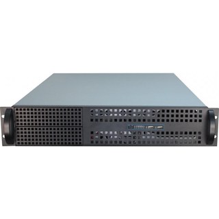 Inter-Tech 2U-2129N Boîtier rack ATX USB 3.2 sans alimentation