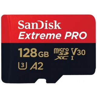 Sandisk Extreme Pro MicroSDXC 128 Go UHS-I A2 Classe 10 V30