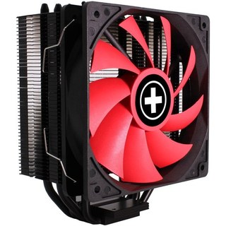 Xilence M704 Ventilateur CPU 120 mm Noir/Rouge
