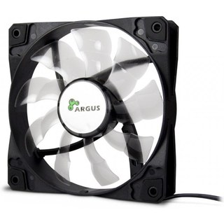 Inter-Tech Argus L-12025 Ventilateur 120 mm Noir