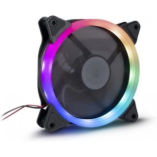 Inter-Tech Argus RS-051 RVB Ventilateur 120 mm Noir