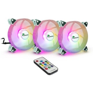 Inter-Tech Argus RS-06 RGB Pack 3 Ventilateurs 120 mm