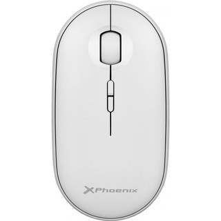 Souris optique sans fil Phoenix Rebble 1600 DPI blanche