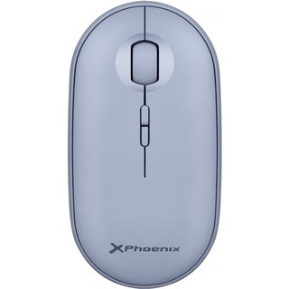 Souris optique sans fil Phoenix Rebble 1600 DPI bleue
