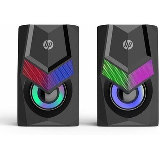 HP DHE-6000 Enceintes de bureau 2.0 RVB 6W Noir