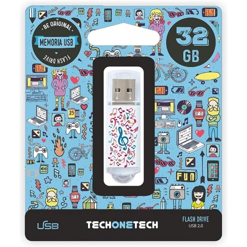 tech-one-tech Tech One Tech Music Rêve 32 Go USB 2.0
