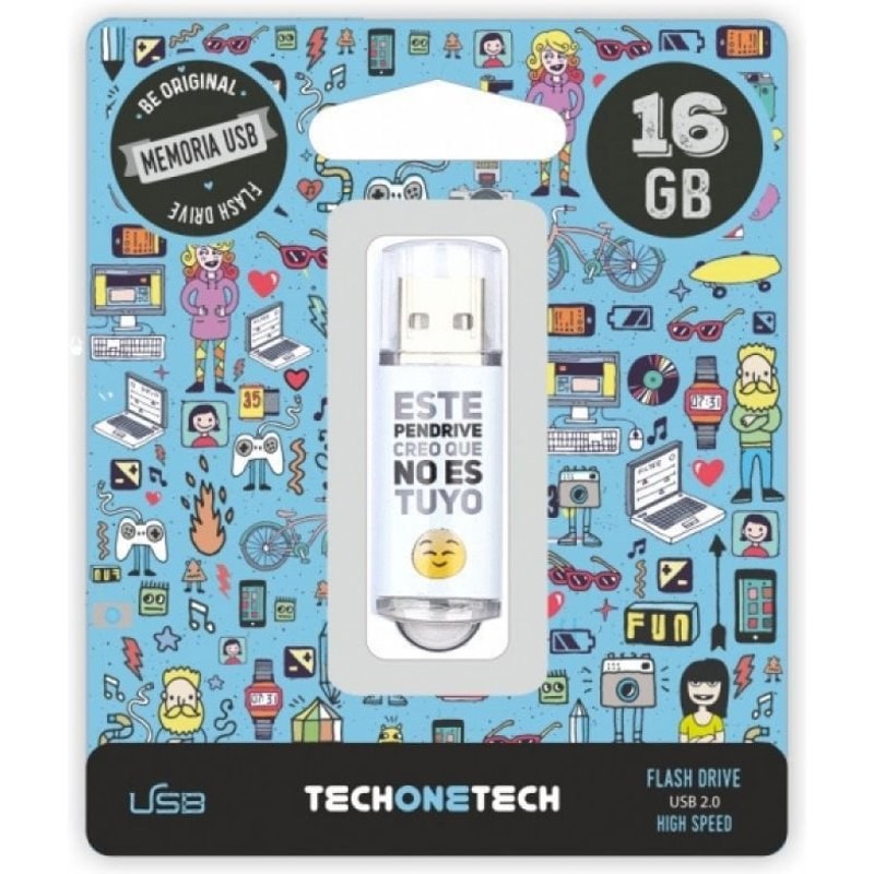 tech-one-tech Tech One Tech NOESTUYO 16 Go USB 2.0