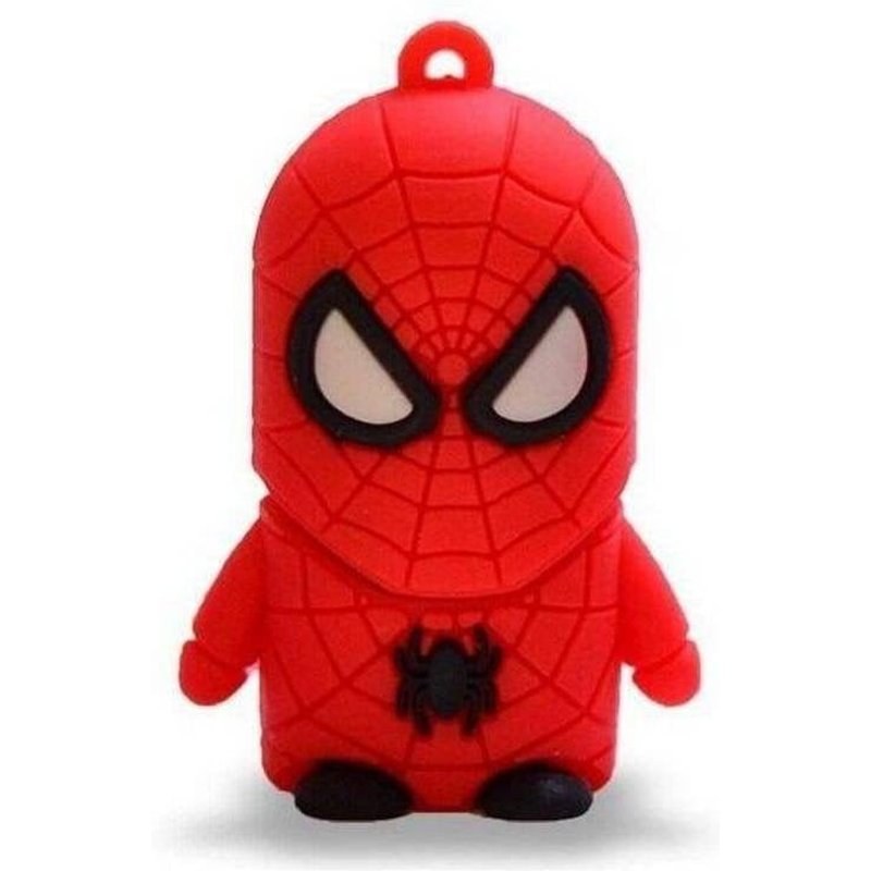 tech-one-tech Clé USB Tech One Tech Super Spider 32 Go USB 2.0 Noir Rouge