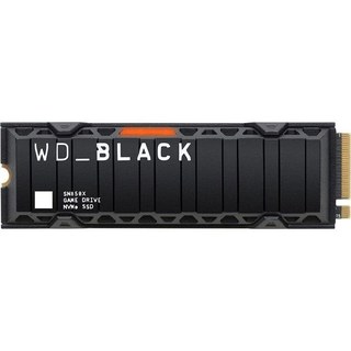 SanDisk Disque Dur WD Black SN850X 1 To SSD NVMe 7300MB/s Dissipateur