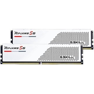 G.Skill Ripjaws S5 DDR5 6000 MHz 32 Go 2 x 16 Go CL32 Blanc