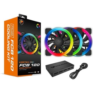 Kit de refroidissement Cougar Vortex FCB 120 RVB