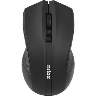 Souris optique sans fil ambidextre Nilox 1600DPI noire