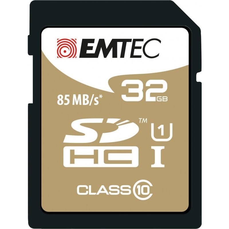Emtec ECMSD32GHC10GP mémoire flash 32 Go SDHC Classe 10