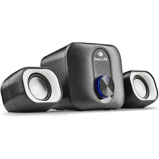 NGS COMET 2.1 11 W Noir, Blanc 2.1 canaux