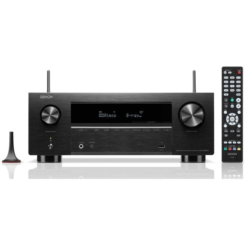 Denon AVR-X2800H Récepteur AV 7.2 canaux Dolby Atmos/8K/Bluetooth
