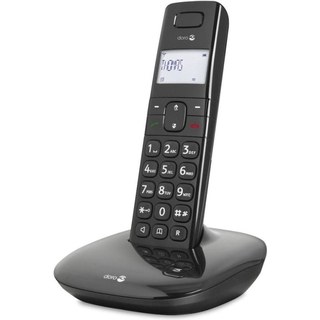 Doro Comfort 1010 Téléphone DECT Identification de l'appelant Noir