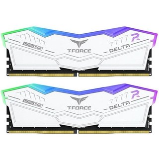 Team Group Delta Blanc RVB DDR5 7600 MHz 32 Go 2X16 Go CL36