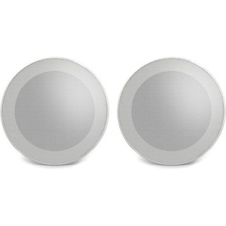 Audibax CM408L-BT Enceintes de plafond Bluetooth 5" 40W avec amplificateur intégré Blanc
