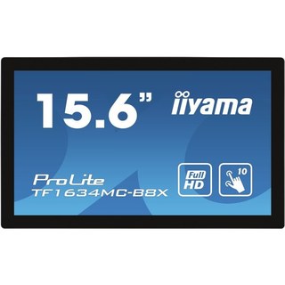 iiyama ProLite TF1634MC-B8X écran plat de PC 39,6 cm (15.6") 1920 x 1080 pixels Full HD LED
