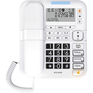 Alcatel TMAX 70 Téléphone analog/dect Identification de l'appelant Blanc