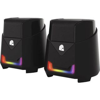 Enceintes de jeu portables Nitropc NS100 RGB 360º Surround