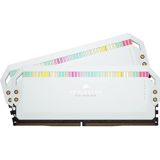 Corsair Dominator Platinum RGB DDR5 5200 MHz 32 Go 2 x 16 Go CL40 Blanc