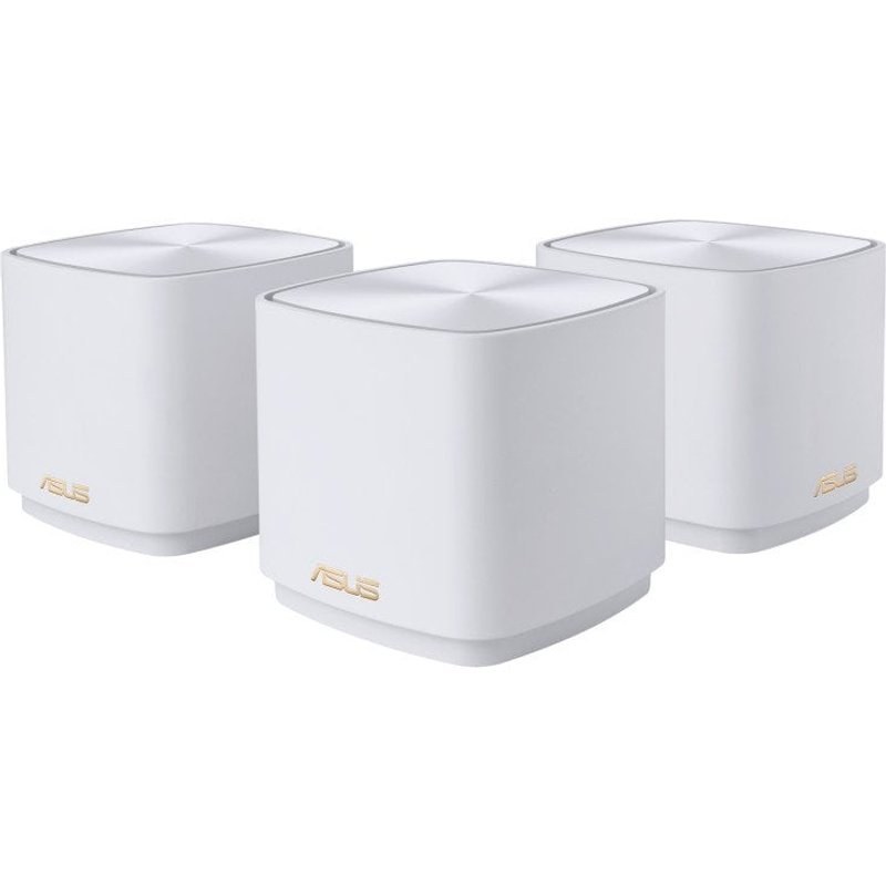 ASUS ZenWiFi XD4 Plus AX1800 Pack de 3 systèmes Wi-Fi Mesh Blanc