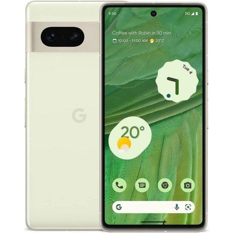 Google Pixel 7 5G 8 Go 128 Go 6.3" Vert Citron