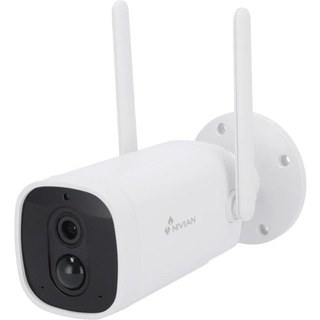 Caméra de surveillance Nivian NVS-IPC-06-BAT FullHD Vision Nocturne Intérieur et Extérieur
