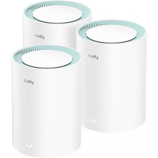 Cudy M1300 Lot de 3 systèmes Wi-Fi maillés double bande AC1200