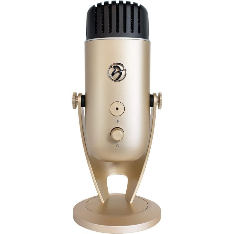 Arozzi Colonna Microphone de streaming Or