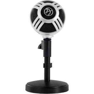 Arozzi Sfera Microphone Cardioïde pour Streaming Blanc