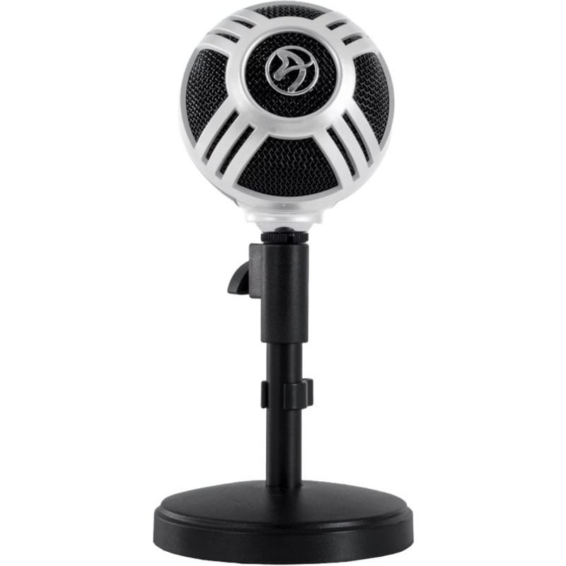 Arozzi Sfera Microphone Cardioïde pour Streaming Blanc