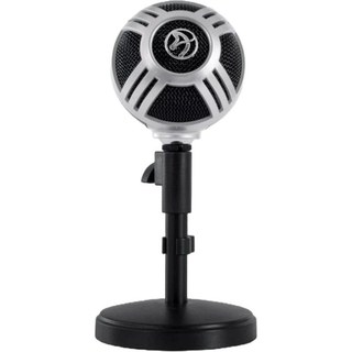 Arozzi Sfera Pro Microphone Cardioïde pour Streaming Argent